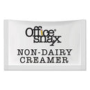 Office Snax® Premeasured Single-Serve Packets, Powder Non-Dairy Creamer, 800/Carton