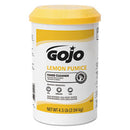 GOJO® Lemon Pumice Hand Cleaner, Lemon Scent, 4.5 lb Tub, 6/Carton