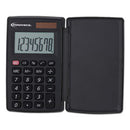 Innovera® 15921 Pocket Calculator with Hard Shell Flip Cover, 8-Digit LCD