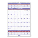 AT-A-GLANCE® Three-Month Wall Calendar, 15.5 x 22.75, White Sheets, 12-Month (Jan to Dec): 2023