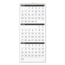 AT-A-GLANCE® Three-Month Reference Wall Calendar, Contemporary Artwork/Formatting, 12 x 27, White Sheets, 15-Month (Dec-Feb): 2022 to 2024