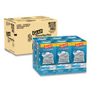 Glad® ForceFlexPlus OdorShield Tall Kitchen Drawstring Trash Bags, 13 gal, 0.9 mil, 24" x 28", White, 34 Bags/Box, 6 Boxes/Carton