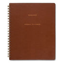 AT-A-GLANCE® Signature Collection Academic Weekly/Monthly Planners, 11.5 x 8, Distressed Brown Cover, 13-Month (July-July): 2022-2023
