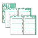 Blue Sky® Day Designer Palms Weekly/Monthly Planner, Palms Artwork, 8 x 5, Green/White Cover, 12-Month (Jan to Dec): 2023