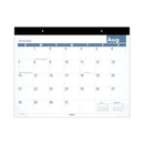 AT-A-GLANCE® Academic Large Print Desk Pad, 21.75 x 17, White/Blue Sheets, 12 Month (July to June): 2022 to 2023