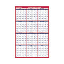 AT-A-GLANCE® Academic Erasable Reversible Extra Large Wall Calendar, 48 x 32, White/Blue/Red, 12 Month (July to June): 2022 to 2023