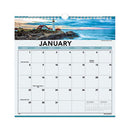 AT-A-GLANCE® Landscape Monthly Wall Calendar, Landscapes Photography, 12 x 12, White/Multicolor Sheets, 12-Month (Jan to Dec): 2023