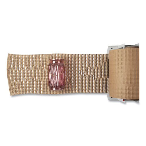 Scotch™ Cushion Lock Protective Wrap Dispenser, For Up to 16" Diameter x 12" Wide Rolls, Steel, Beige